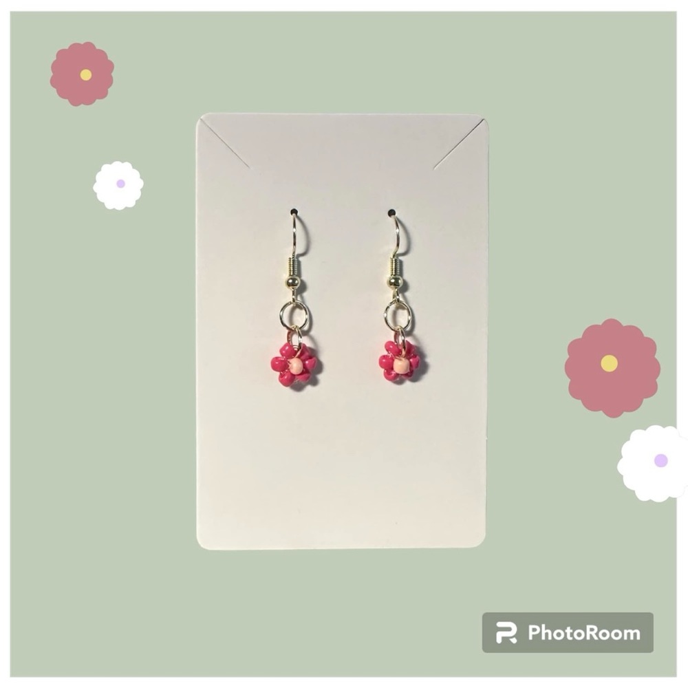 Handmade beaded earrings